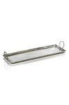 Zodax Tadao Rectangular Tray In Silver