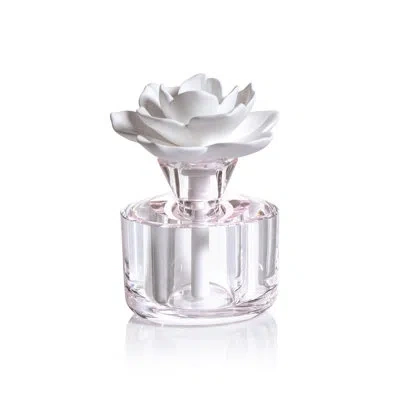 Zodax Venezia Porcelain Diffuser- Gabriella In Clear,light Pink