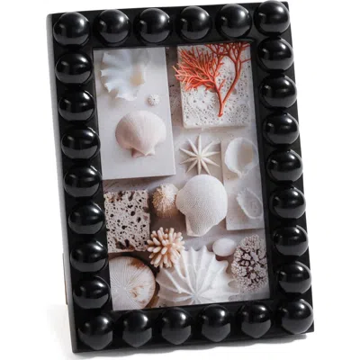 Zodax Vienna Ball Resin Photo Frame In Black