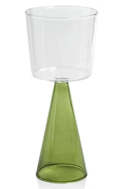 ZODAX ZODAX VITERBO SET OF 4 WHITE WINE GLASSES