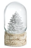 Zodax White Tree Snow Globe In Multi