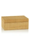 Zodax Woven Decorative Box In Sand