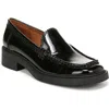 Zodiac Alaina Loafer In Black Patent Faux Leather