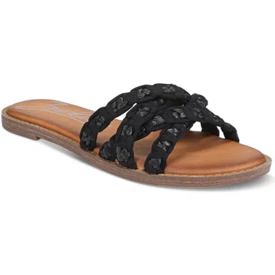 Zodiac Cerina Womens Woven Slip-on Slide Sandals In Multi