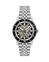 Zodiac Compression Diver Watch, 40mm In Silver/silver