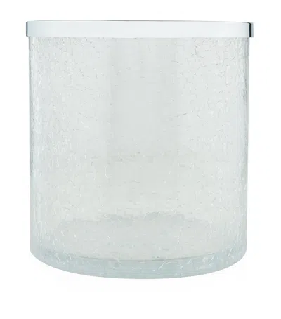 Zodiac Cracked Crystal Bin In Silver