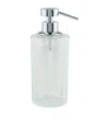 Zodiac Cracked Crystal Soap Dispenser In Silver