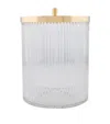 Zodiac Crystal Bin With Lid In Gold