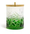 Zodiac Crystal Ivy Green Bin With Lid In Multi
