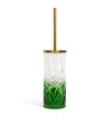 Zodiac Crystal Ivy Green Toilet Brush In Multi