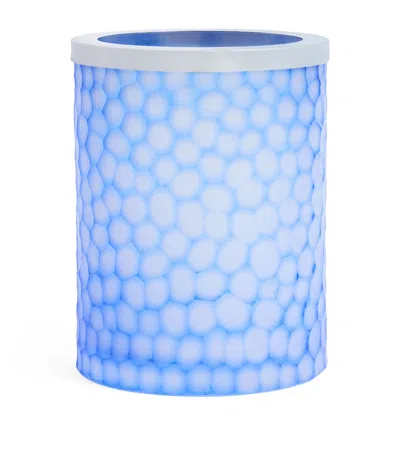 Zodiac Crystal Ocean Honeycomb Bin In Blue