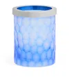 Zodiac Crystal Ocean Honeycomb Toothbrush Holder In Blue