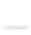 Zodiac Extendable Bath Rack In Silver