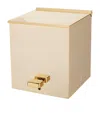 Zodiac Gold-plated Square Pedal Bin
