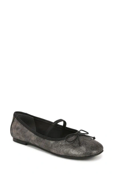 Zodiac Idra Mary Jane Flat In Black,gold