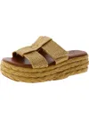 Zodiac Izzy Womens Woven Slip On Slide Sandals In Multi