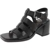 Zodiac Joleen Womens Strappy Faux Leather Block Heel In Multi