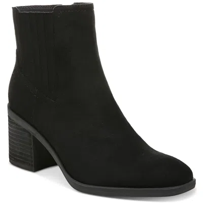 Zodiac Lucinda Womens Faux Suede Square Toe Ankle Boots In Multi