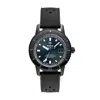 Zodiac Ceramic Compression Diver Automatic Rubber Strap Watch, 41mm In Black