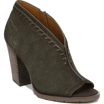 Zodiac Mia Womens Faux Suede Block Heel Ankle Boots In Multi