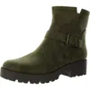Zodiac Miller-2 Womens Faux Leather Laceless Ankle Boots In Multi