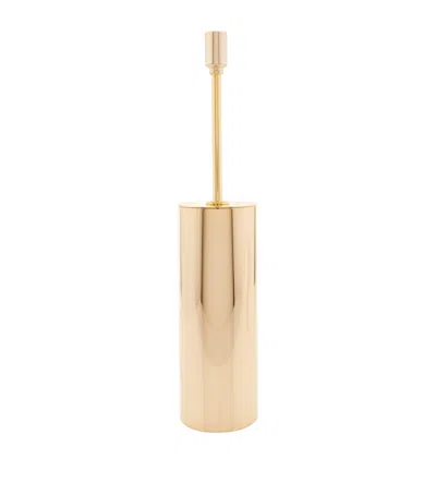 Zodiac Mini Cylinder Toilet Brush Holder In Gold