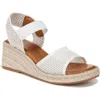 Zodiac Women's Noreen Ankle-strap Espadrille Wedge Sandals In White