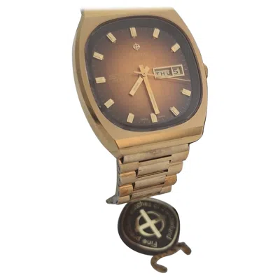Pre-owned Zodiac Nos Vintage Sst 36000 Ref8639713114rare Sun Dusk Dial Color Automati In Multi