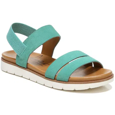 Zodiac Nuvola Womens Suede Comfort Insole Gladiator Sandals In Multi