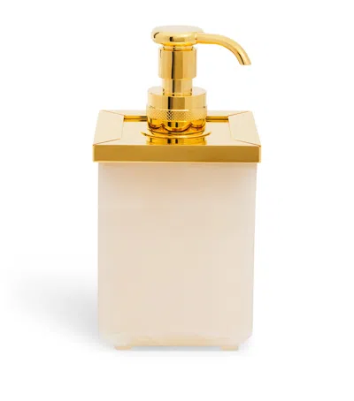 Zodiac Onyx Soap Dispenser In Gold