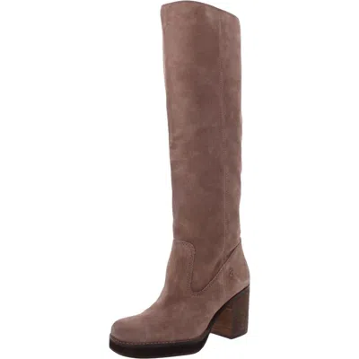 Zodiac Padma Womens Wide Calf Block Heel Over-the-knee Boots In Neutral