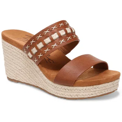 Zodiac Poppy Womens Dressy Leather Platform Sandals In Multi