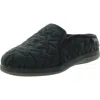 Zodiac Preston Womens Faux Fur Lined Quilted Slide Slippers In Multi