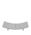 Zodiac Rectangular Chrome Soap Dish In Silver
