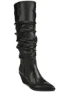 Zodiac Riau Womens Faux Leather Wide Calf Knee-high Boots In Multi