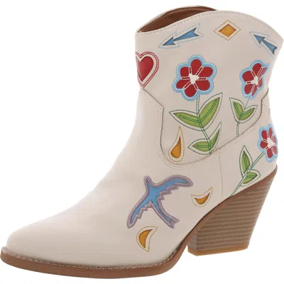 Zodiac Roslyn-flower Western Boot In Multi