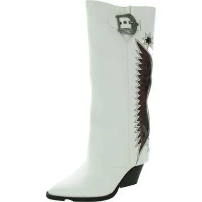 Zodiac Rowena Womens Faux Leather Knee-high Boots