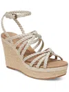 ZODIAC SHANA-ESPAD WOMENS SUEDE WEDGE WEDGE HEELS