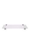 Zodiac Square Chrome Tray In Silver