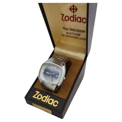 Pre-owned Zodiac Sst 36000 Vintage Automatic Watch Ref. 862974 2168 Huge Nos Men Watch I In Multi