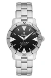 ZODIAC ZODIAC SUPER SEA WOLF BRACELET WATCH, 39MM