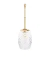 Zodiac Toilet Brush Holder In Clear