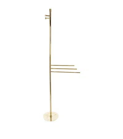 Zodiac Towel Stand In Gold