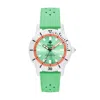 Zodiac Men's Super Sea Wolf Ceramic Compression Automatic Green Rubber Strap Watch, 41mm In Green