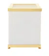 Zodiac White Marble Bin
