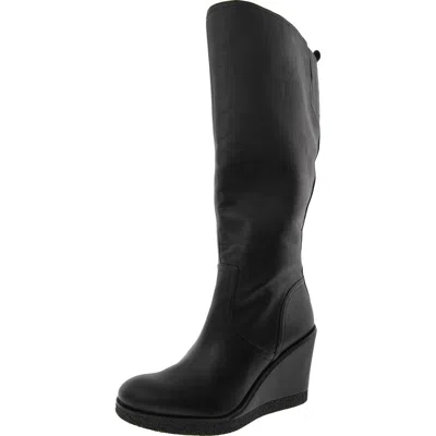 Zodiac Womens Wide Calf Faux Leather Knee-high Boots In Multi