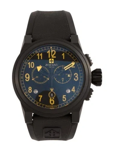 Pre-owned Zodiac Zmx-04 Watch In Multicolor