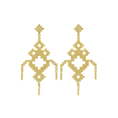 Zoe And Morgan Women's Amaru Earrings Gold