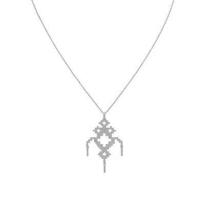 Zoe And Morgan Women's Amaru Necklace Silver