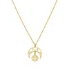 Zoe And Morgan Women's Balance Necklace Gold